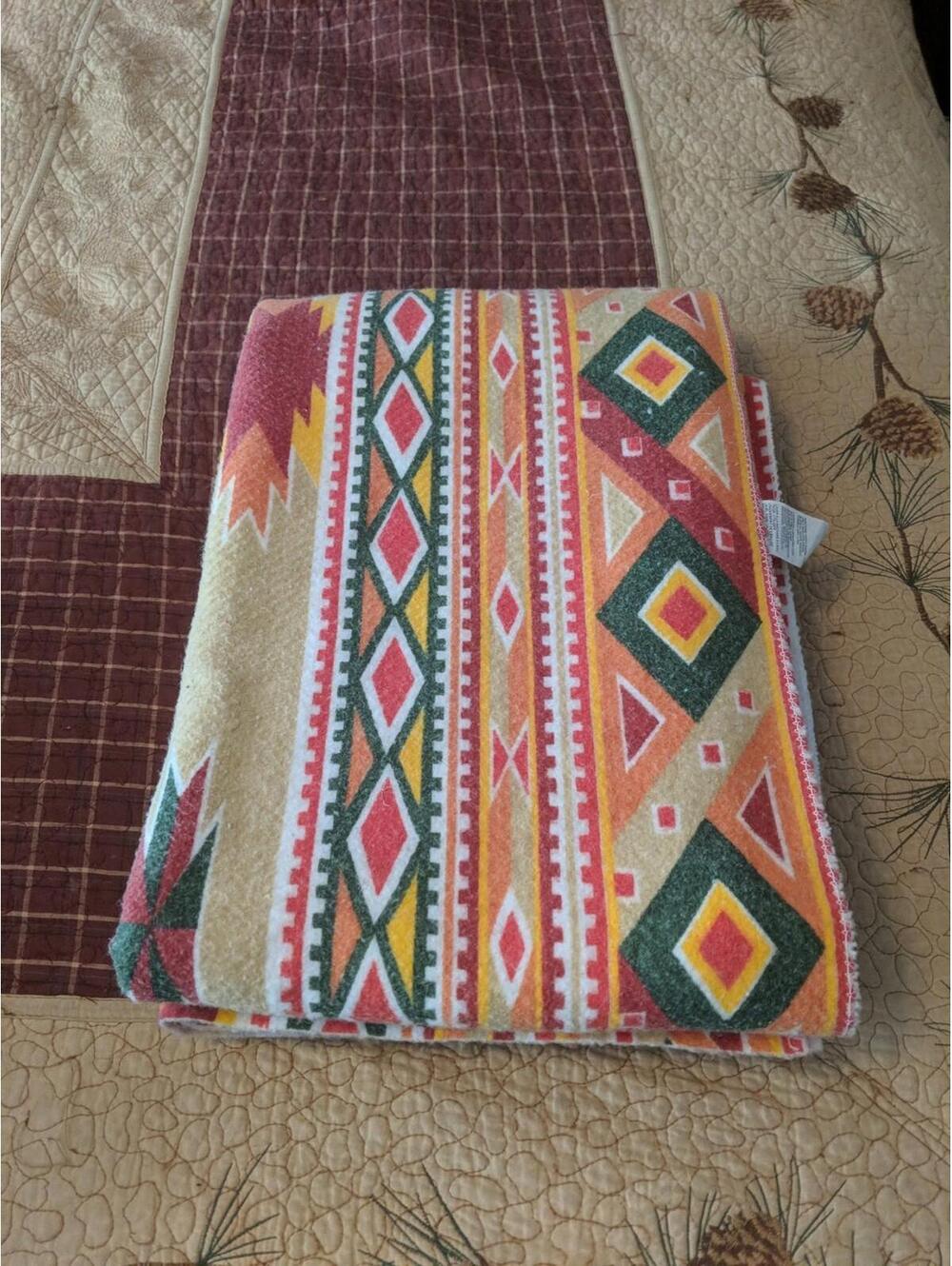 Southwest Style Twin Size Blanket